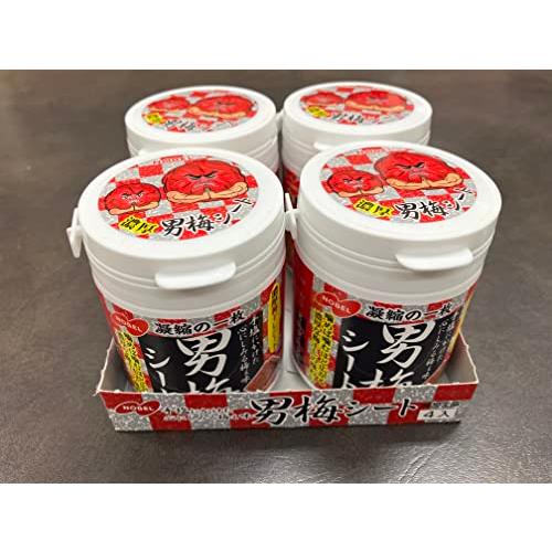 ノーベル 男梅シートボトル 75g×4個 通販 Yahoo!ショッピング