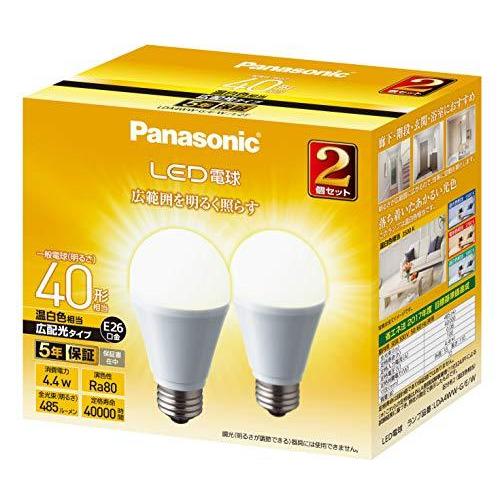 SALE／103%OFF】 パナソニック LED電球 口金直径26mm 電球40形相当 温