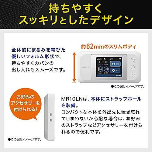 Aterm (NEC) LTEモバイルルーターSIM付属セット SIMフリー MR10LN ST