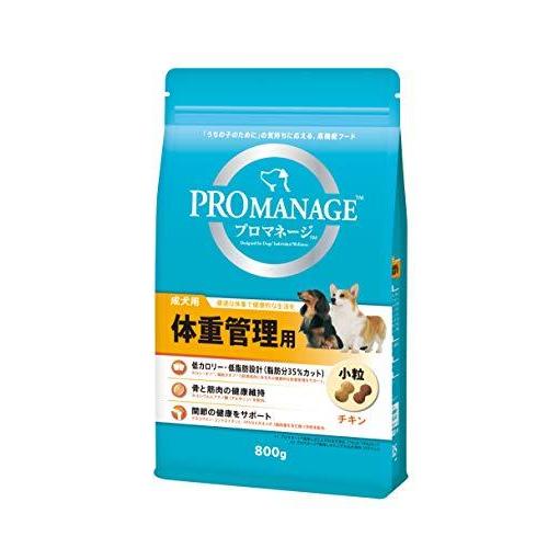 プロマネージ ドッグフード 成犬用 体重管理用 800g×12 (ケース販売)