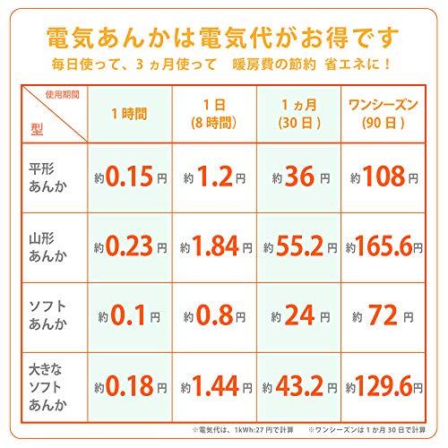 ライフジョイ 電気あんか ソフト 省エネ お湯いらず 電気湯たんぽ 26cm×32cm ピンク AF151|msonline-shop|05