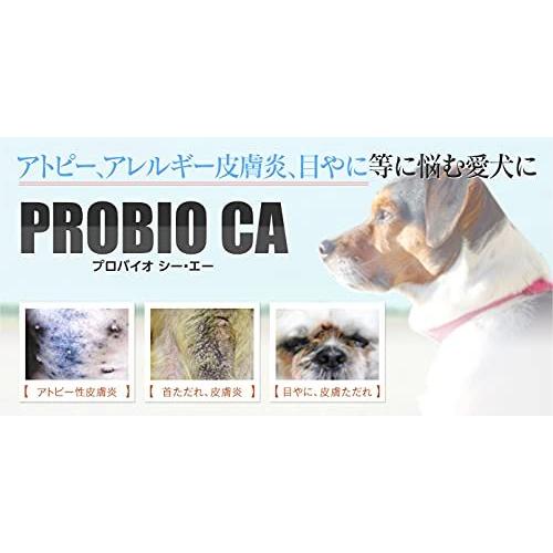 犬の脱ステロイド、黒ずみ、痒み、膿皮症、外耳炎、アトピー、アレルギーに【プロバイオCA】犬のサプリメント 顆粒2g×30包 (約30日分小・中 muef3bcd78ebエムズオンライン