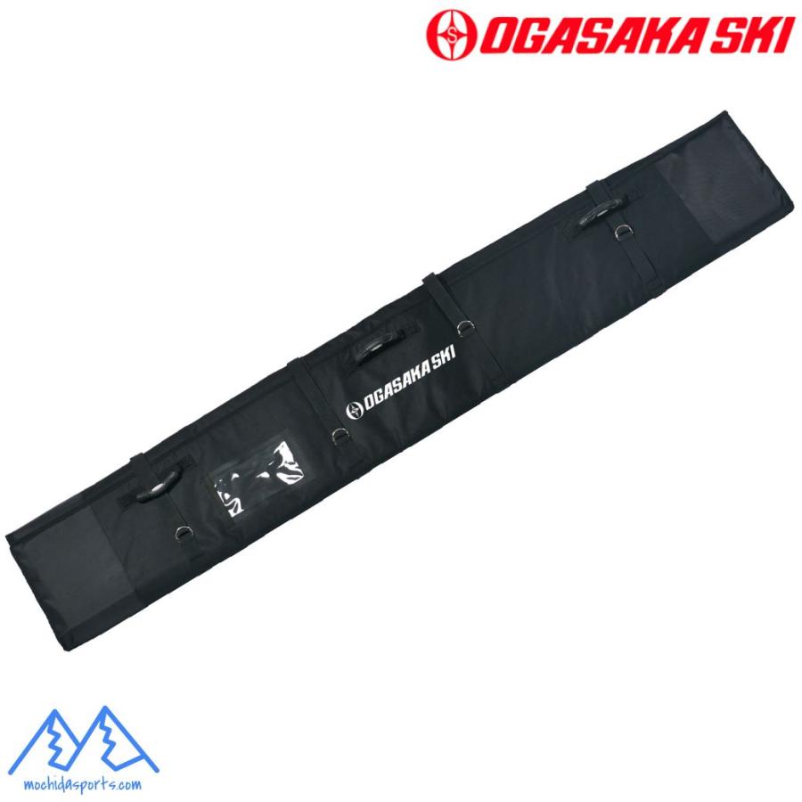 オガサカ 3台入 スキーケース ブラック OGASAKA THREE SKI CASE BLACK 00158 | OGASAKA