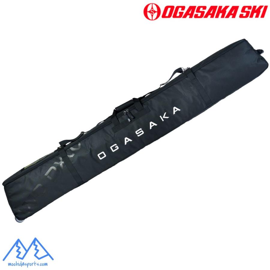 OGASAKA（オガサカ） 2台入 ホイール付 スキーケース ブラック OGASAKA