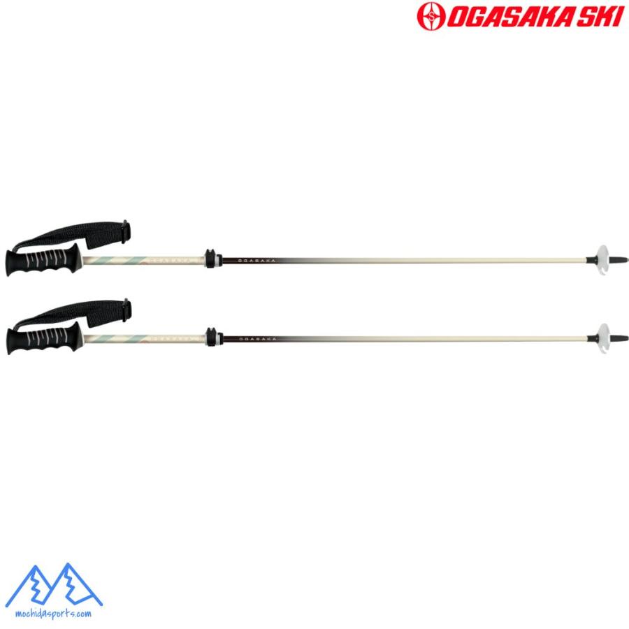 オガサカ サイズ調整式 ストック スキーポール LC FS アイボリー 90-115cm OGASAKA LC-FS IV 00346 | OGASAKA | 01