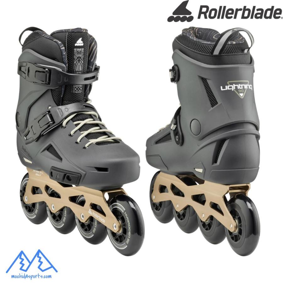 TRIS TWIN ROLLER INLINE SKI インラインスケート ローラーブレード インラインスケート ROLLERBLADE LIGHTNING 90