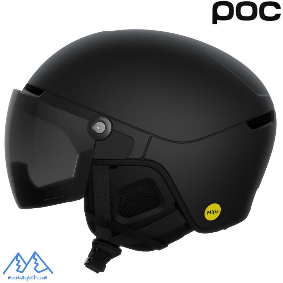 POC ポック スキー バイザーヘルメット オベックス バイザー ブラック