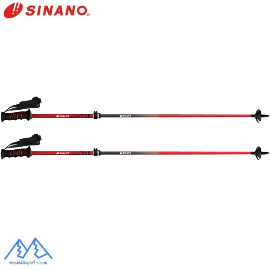 SIRANO FAST 調節可能ストック 95−120 SINANO（シナノ） ストック サイズ調整式 スキーポール フリーファスト