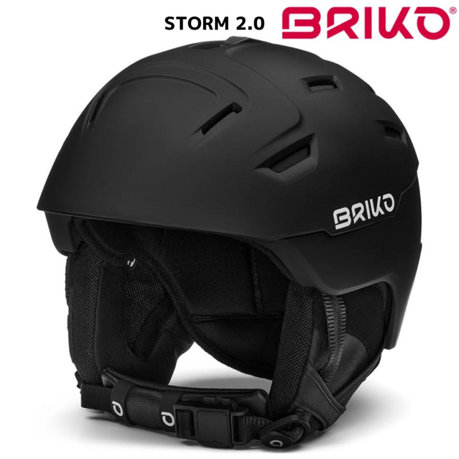ブリコ スキー ヘルメット ストーム 2.0 マットブラック BRIKO STORM 2.0 917 MATT BLACK 21114CW 917 | BRIKO