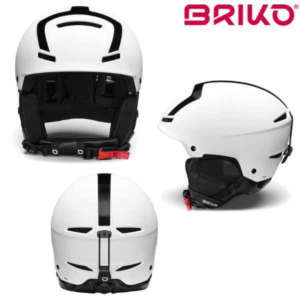 BRIKO ブリコ スキー ヘルメット ファイト EPP マットホワイト BRIKO ブリコ スキー ヘルメット ファイト EPP マットホワイト