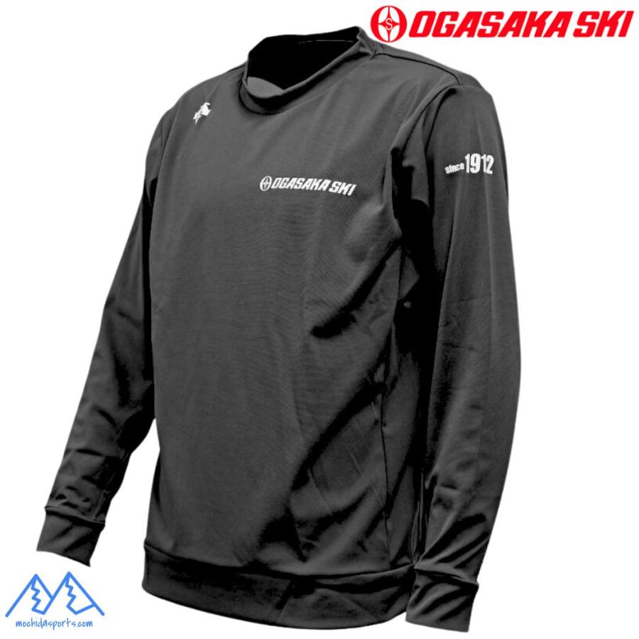 オガサカチーム デサント 長袖Ｔシャツ ロングTシャツ ブラック OGASAKA TEAM [23-6-BK] | OGASAKA