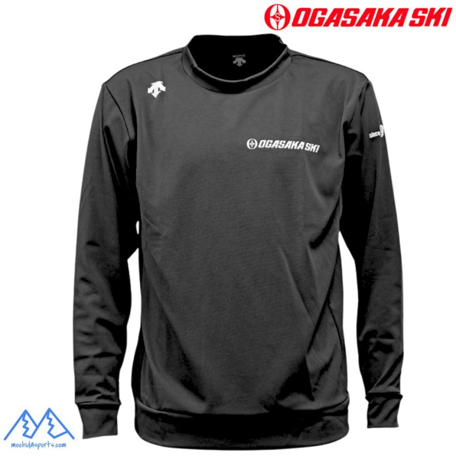 オガサカチーム デサント 長袖Ｔシャツ ロングTシャツ ブラック OGASAKA TEAM [23-6-BK] | OGASAKA | 01