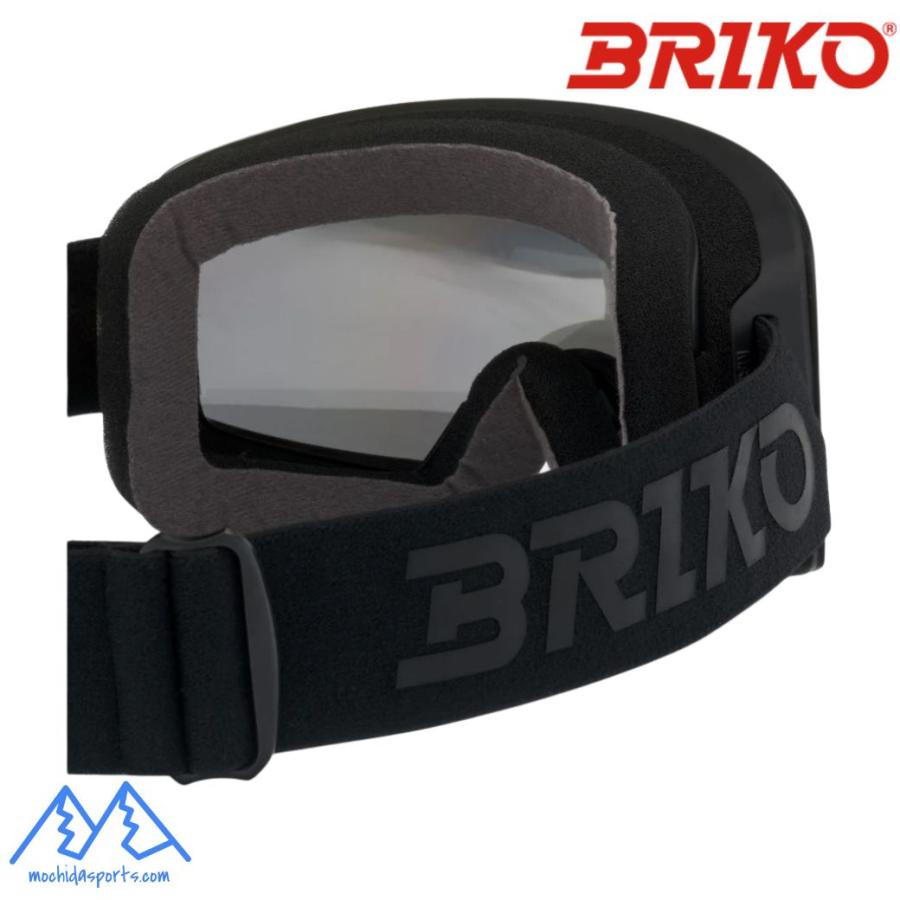 BRIKO（ブリコ） スキーゴーグル ブラック BRIKO HORIZON 2LENSES
