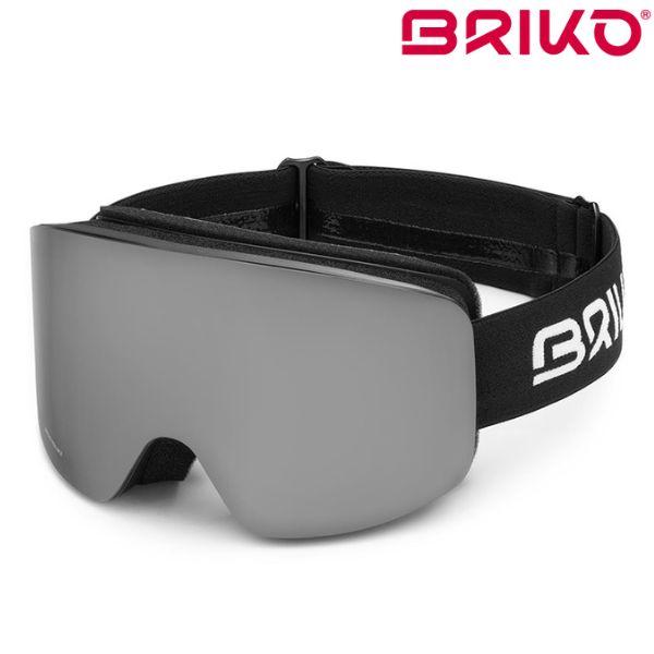 ブリコ スキーゴーグル ボレアリス 2レンズ ブラック BRIKO BOREALIS 2LENSES MATTBLACK SM2P1 24123NW-A4U | BRIKO