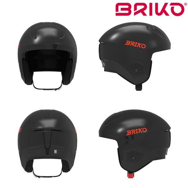 ブリコ レーシング ヘルメット シャイニーブラック BRIKO VULCANO 2.0 FIS 6.8 A03 251138W-A03 | BRIKO