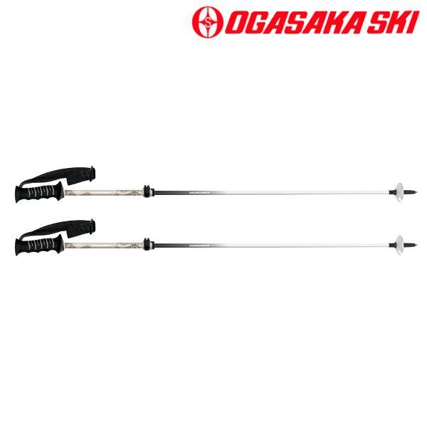 OGASAKA（オガサカ） サイズ調整式 ストック スキーポール ベージュ 95