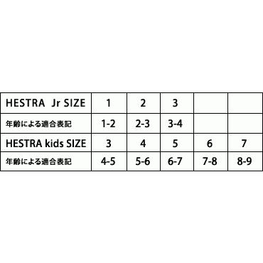 HESTRA（ヘストラ） ジュニア 3フィンガー スキーグローブ シーゾーン