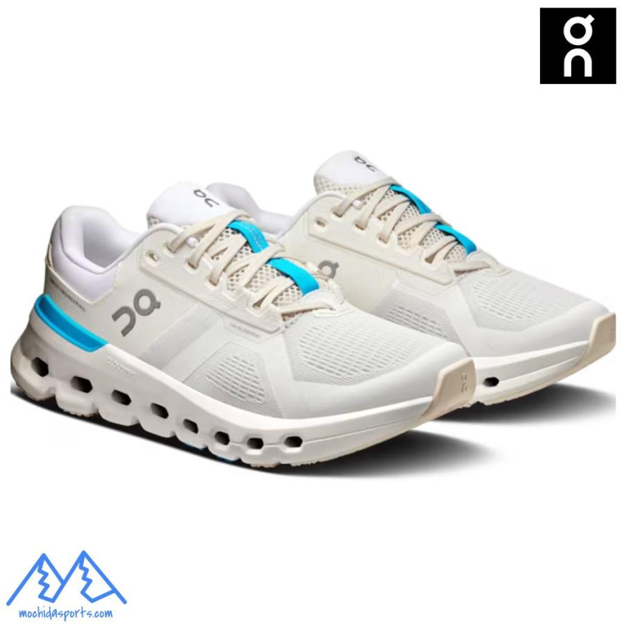 On Cloudrunner 2 オン クラウドランナー 2 ホワイト ホライゾン ブルー ランニングシューズ レディース White | Horizon 3WE10133195 | On | 01