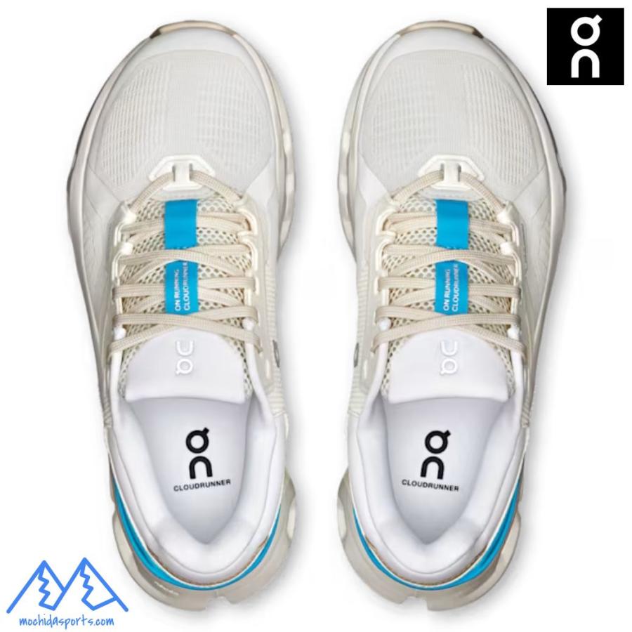On Cloudrunner 2 オン クラウドランナー 2 ホワイト ホライゾン ブルー ランニングシューズ レディース White | Horizon 3WE10133195 | On | 02