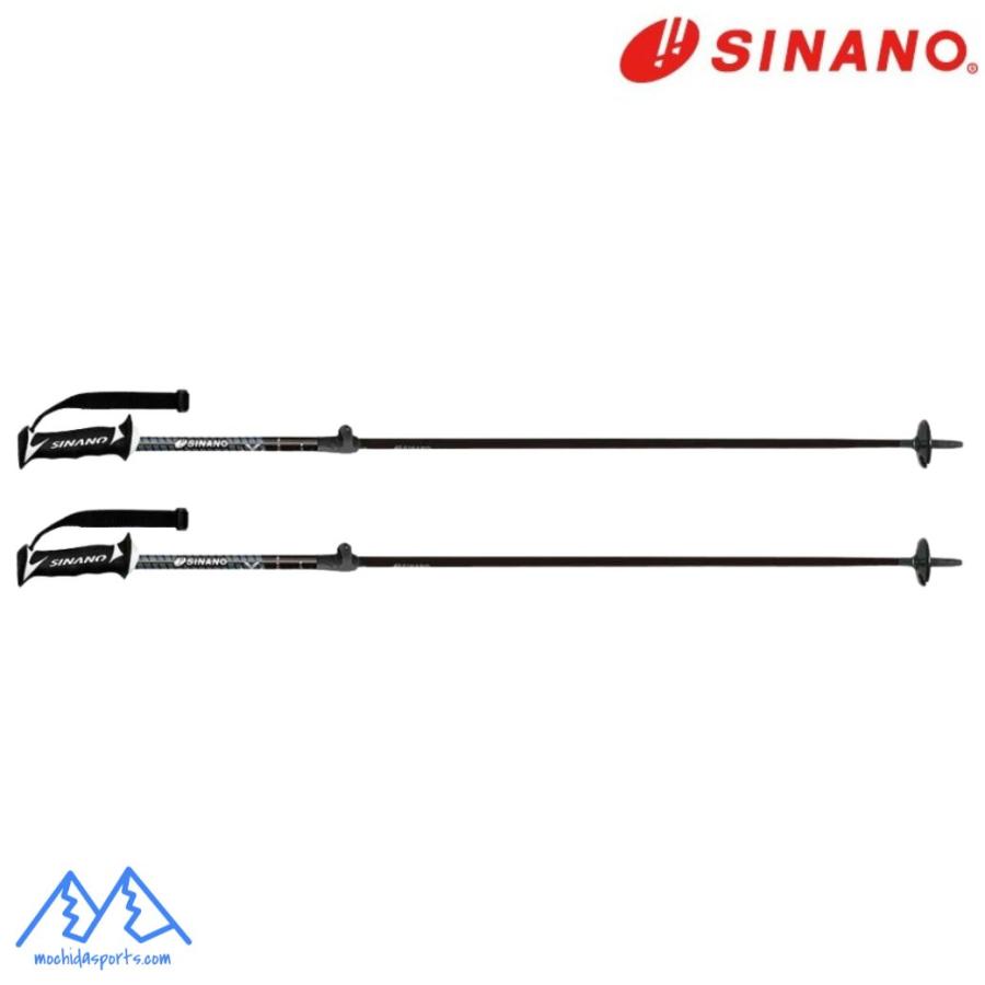 SINANO（シナノ） ストック サイズ調整式 カーボン アルミ スキー