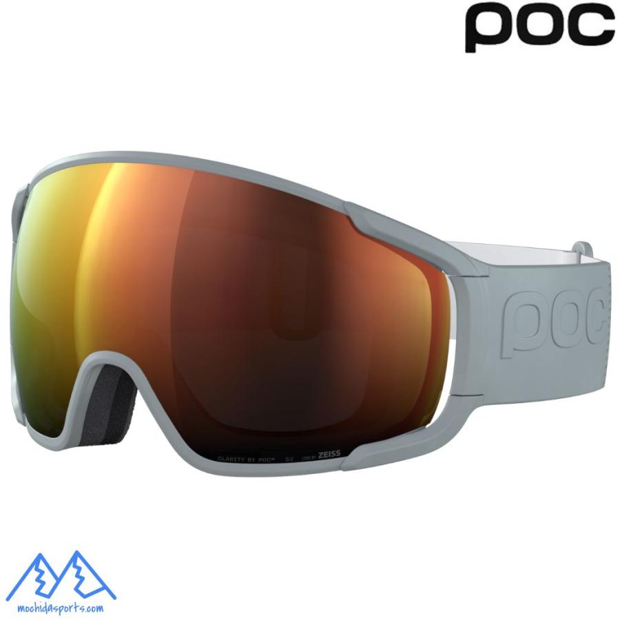 ポック スキーゴーグル ゾウニュラ ワイドフィット グレー オレンジ POC ZONULA WF JAPAN FIT Granite Grey Partly Sunny Orange 40891-9637 | POC