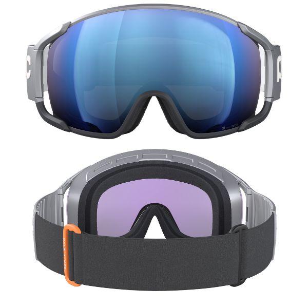 POC（ポック） スキーゴーグル ゾウニュラ レース シルバーブラック