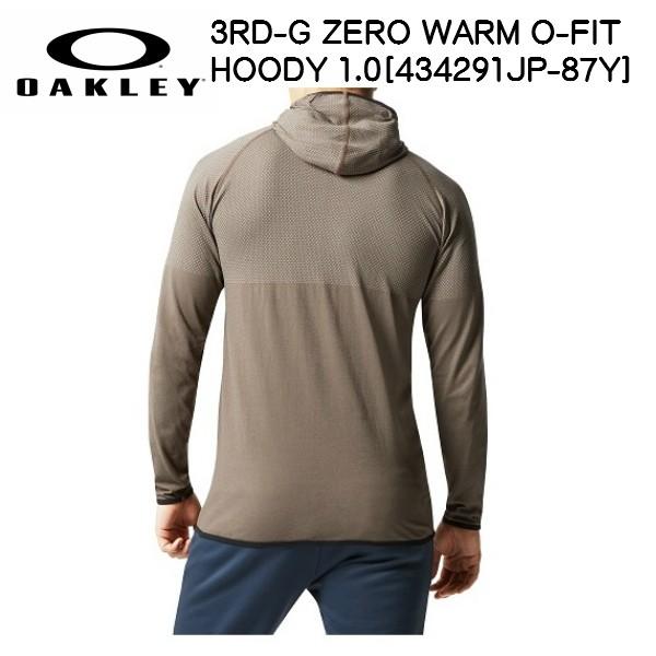 オークリー トレーニング フーディー パーカー 3RD-G ZERO WARM O-FIT HOODY 1.0 canteen [434291JP-87Y]｜msp-net｜02