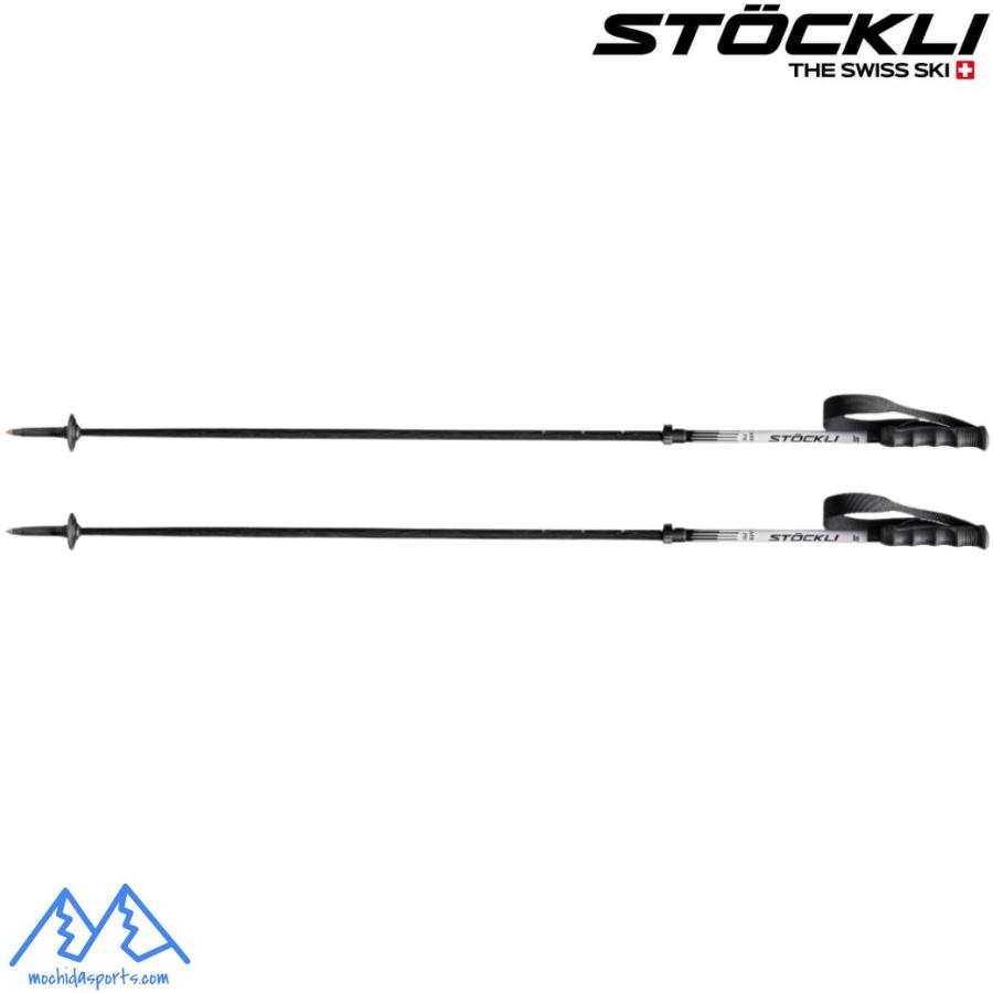 ストックリ サイズ調整式 スキーポール カーボン プロ ヴァリオ