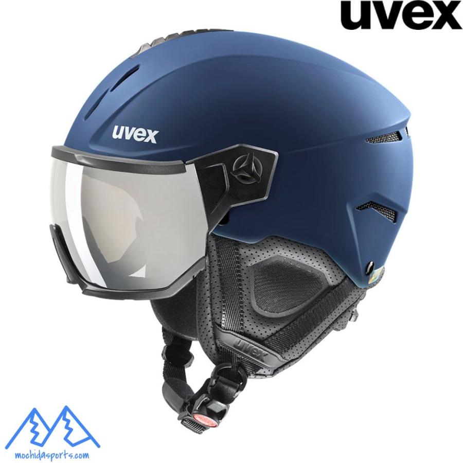 UVEX（ウベックス） スキー バイザーヘルメット ネイビーマット UVEX
