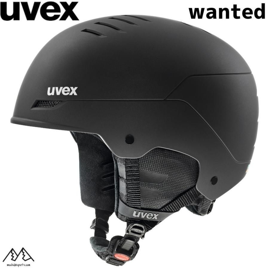 UVEX ウベックス スキー ヘルメット wanted ブラックマット 5663062007