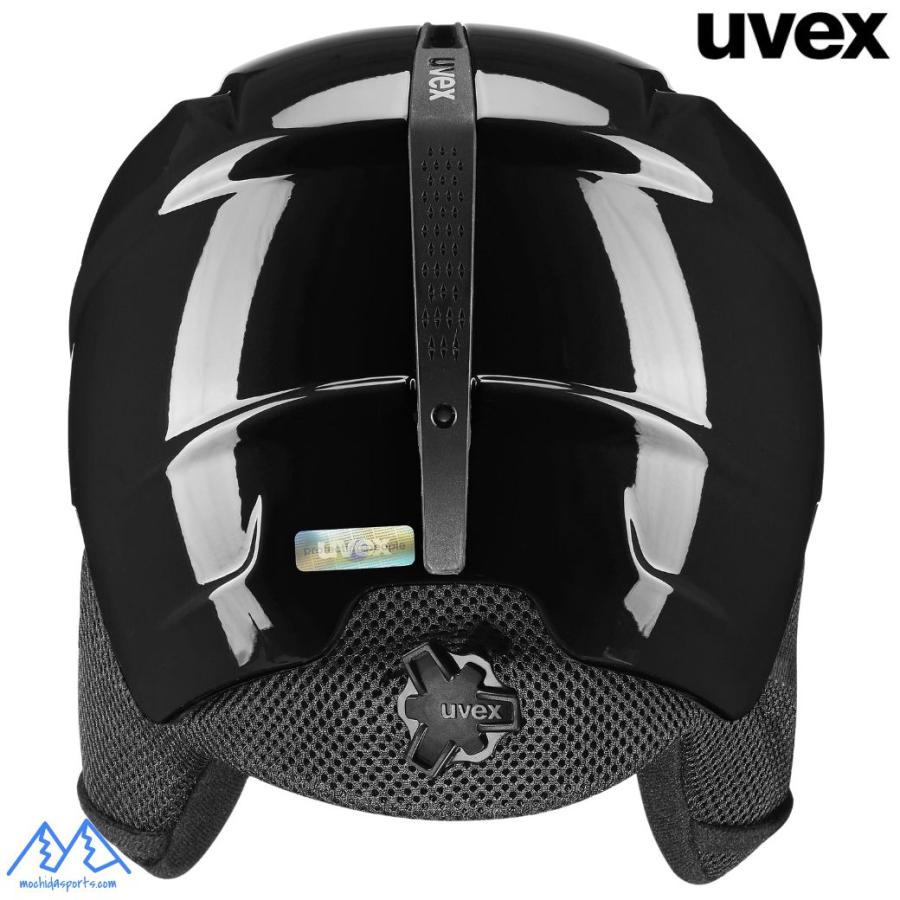 UVEX（ウベックス） ジュニア スキーヘルメット ブラックシャイニー