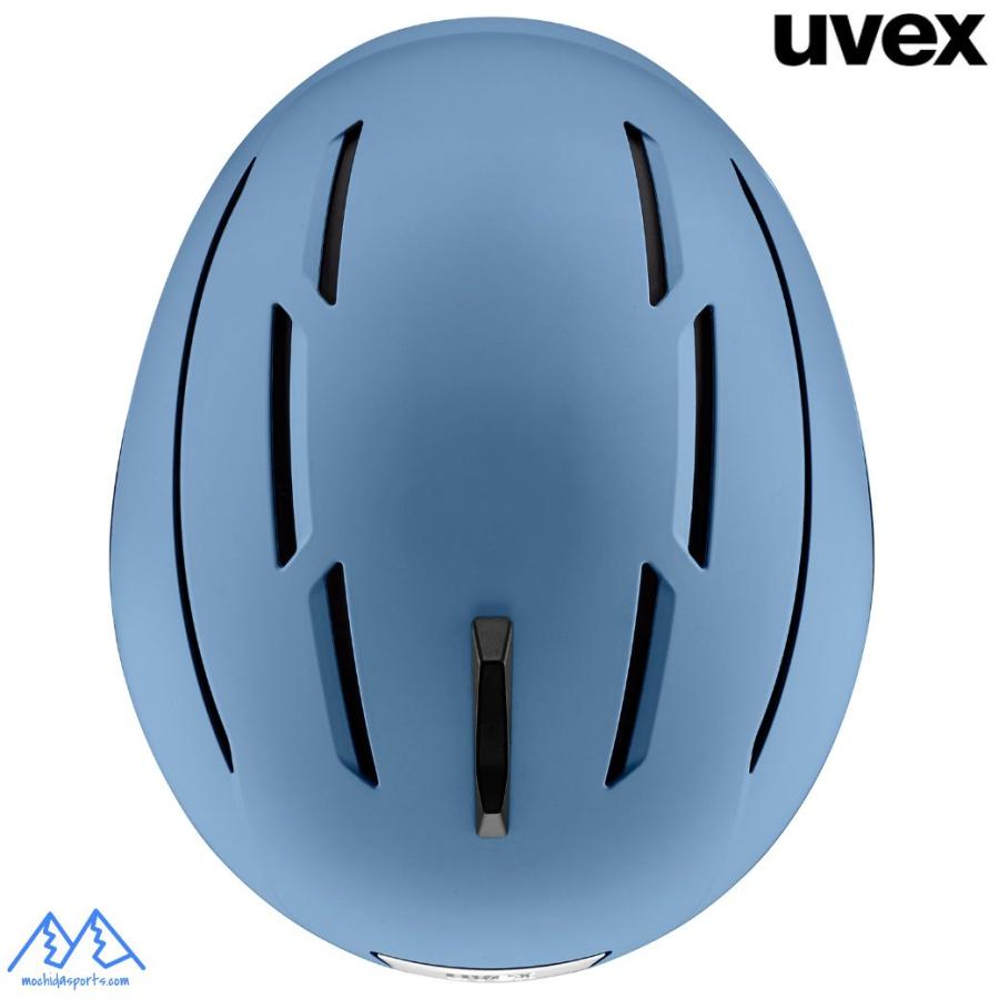 <マキシー>uvex gravitateスキー・ヘルメット ストーンブルー マキシー>uvex gravitateスキー・ヘルメット ストーンブルー UVEX