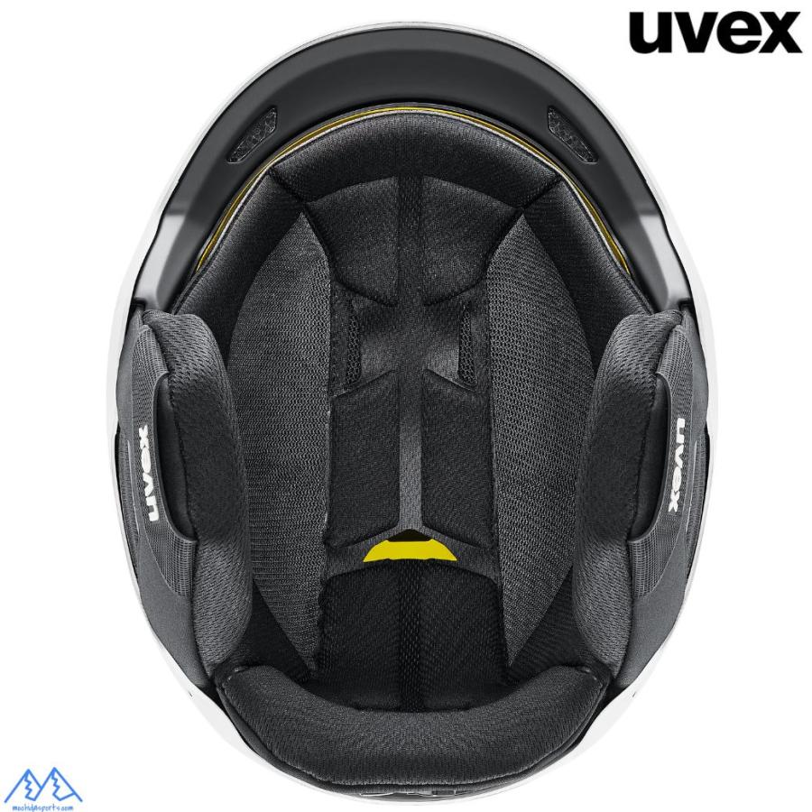 UVEX（ウベックス） スキーヘルメット ミップス ホワイト ブラック