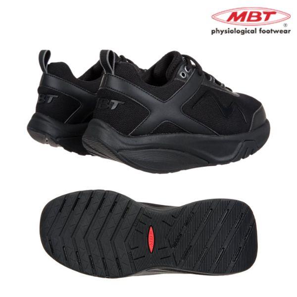 MBT レディース 機能性 ウォーキング シューズ ブラック エムビーティー SPORT4 W BLACK  702945-03L | MBT | 01