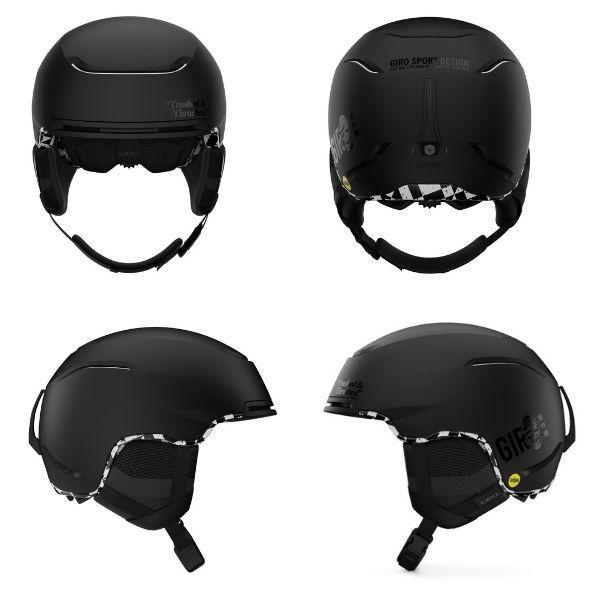 ジロ スキー ヘルメット ジャクソン ミップス マット ブラック GIRO JACKSON MIPS Matte Black Trashed & Thrashed 7133890 | GIRO | 01