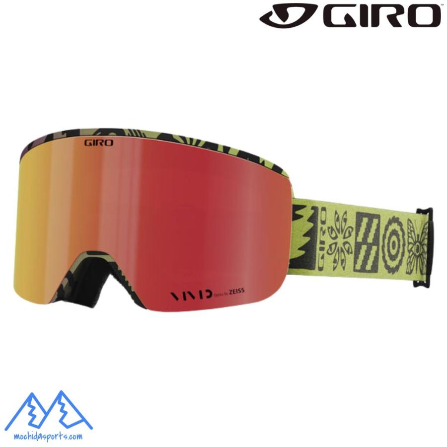 GIRO（ジロ） スキー ゴーグル アクシス グリーン パープル GIRO AXIS