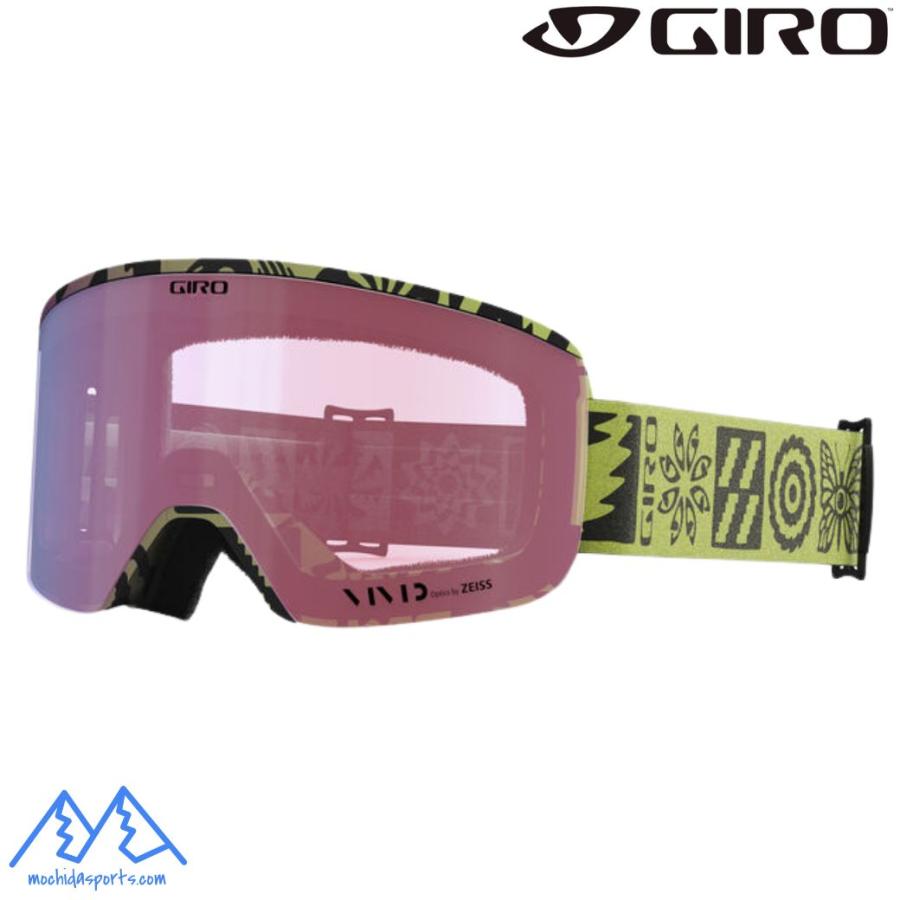 GIRO（ジロ） スキー ゴーグル アクシス グリーン パープル GIRO AXIS