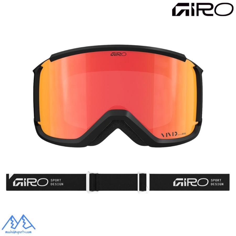 ジロ スキー ゴーグル アジアンフィット リボルト GIRO REVOLT BLACK STACKED VIVID Ember 7172027_1