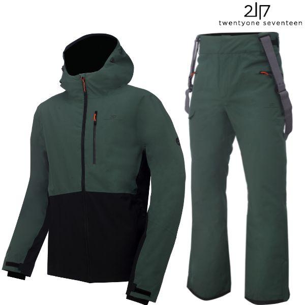 2117 of sweden スキーウエア スキージャケット パンツ サラ フォレストグリーンSKI WEAR SALA twentyone