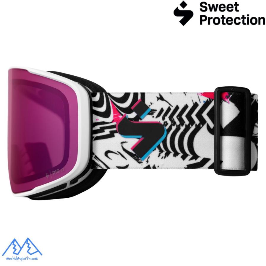 スウィートプロテクション スキーゴーグル 限定モデル ブンドック Sweet Protection Boondock RIG Bixbite/Satin White/Block Party 852170 151083の画像