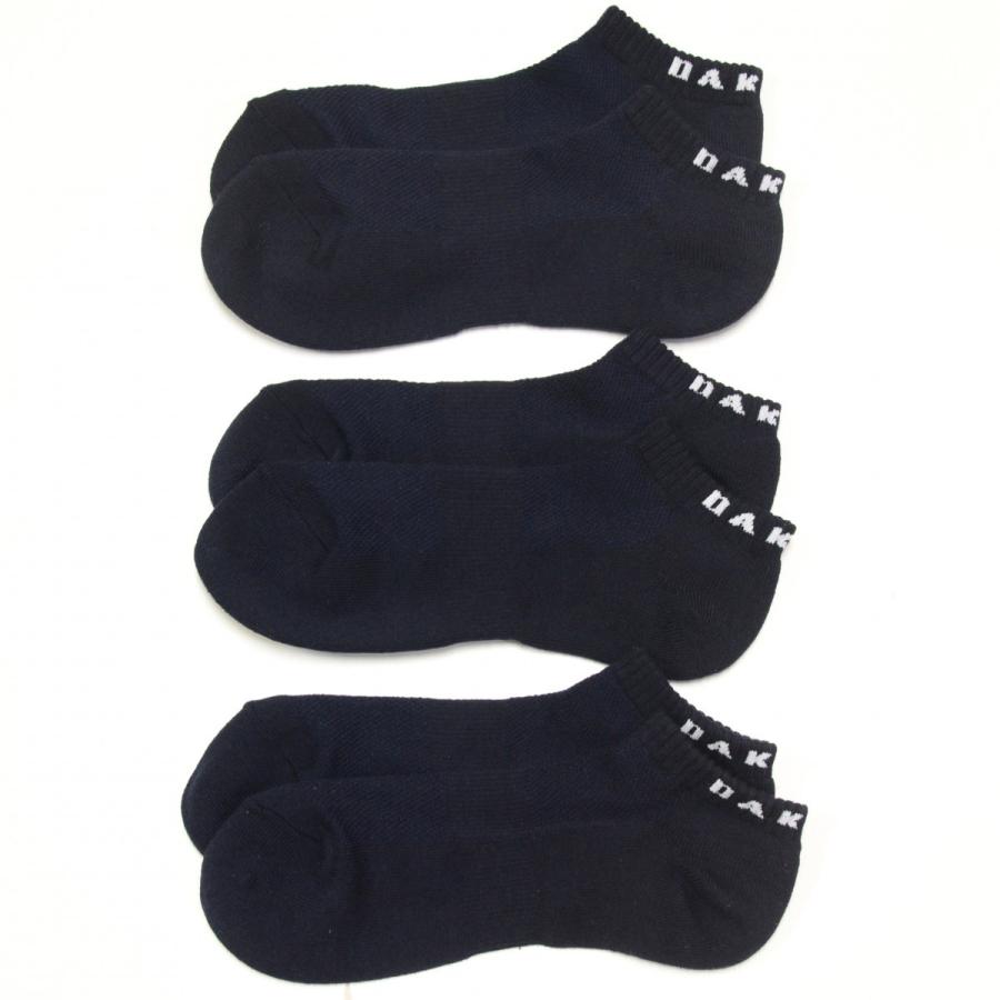オークリー ショート アンクル ソックス ネイビー 3足組 OAKLEY 3P NO SHOW SOCK 93251jp 60B NAVY 3足セット | OAKLEY | 01