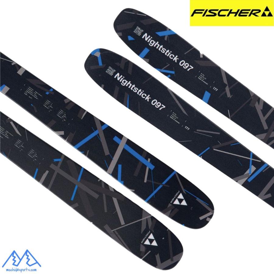 新品同様FISCHER NIGHTSTICK 97 170cm金具付24-25型 FISCHER（フィッシャー） フリースタイルスキー FISCHER NIGHTSTICK 97