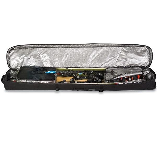 ダカイン 2台入 オールインワン スキーケース ブラック DAKINE BOUNDARY SKI ROLLER BAG 185cm 200cm