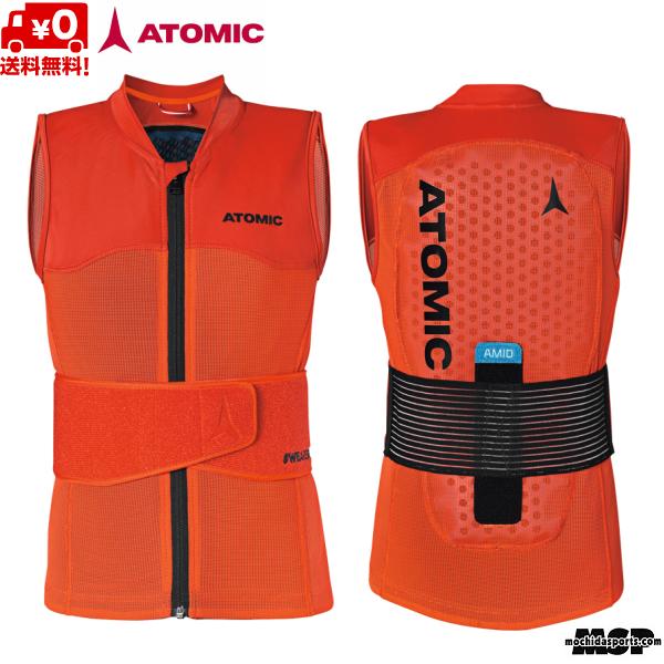 未使用品　ATOMIC バックプロテクター ATOMIC（アトミック） ボディプロテクターベスト ジュニア バック