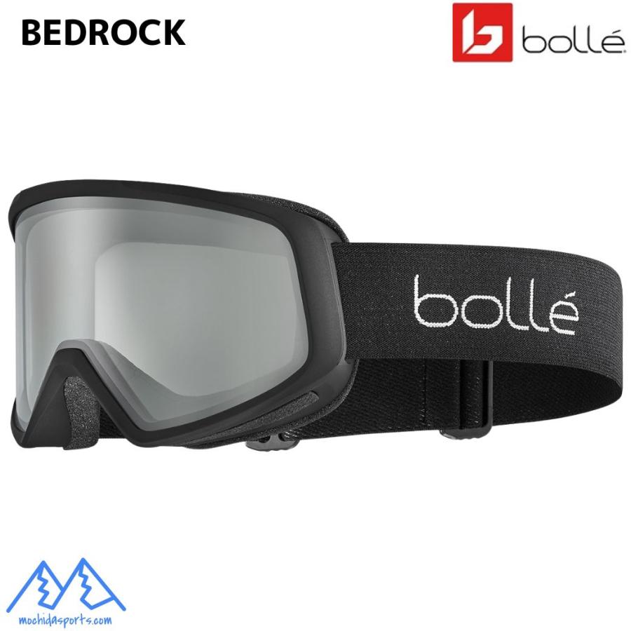 ボレー スキー ゴーグル ベドロック マットブラック クリアレンズ bolle BEDROCK Black Matte clear BG007015 | bolle