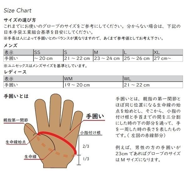 松岡手袋 スキーグローブ ロングタイプ エルゴグリップ 3本指 やぎ革 牛革 グレー Mountain Ride ERGOGRIP GRAY/D ESK-2230-GG｜msp-net｜04