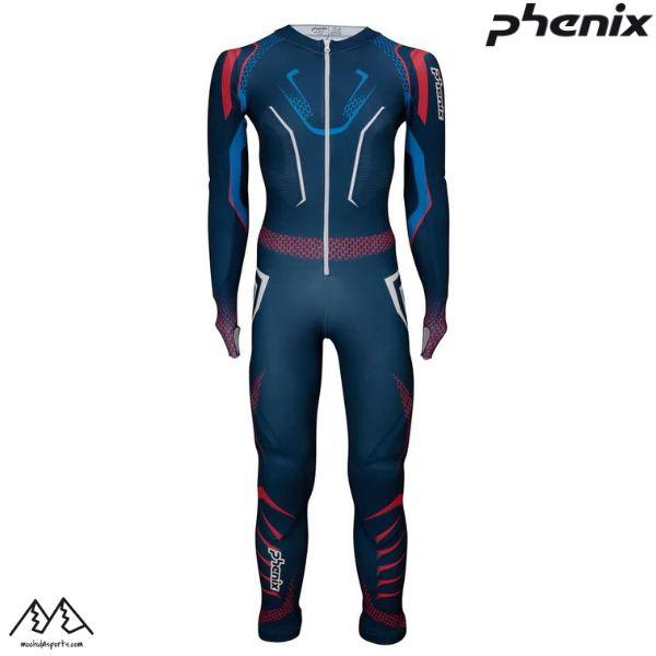 フェニックス GSワンピース FIS対応 レーシングスーツ ネイビー M L XL PHENIX DE LOREAN ONE PIECE GS SUITS for FIS ESM24GS01 NAVY | フェニックス（スポーツ）