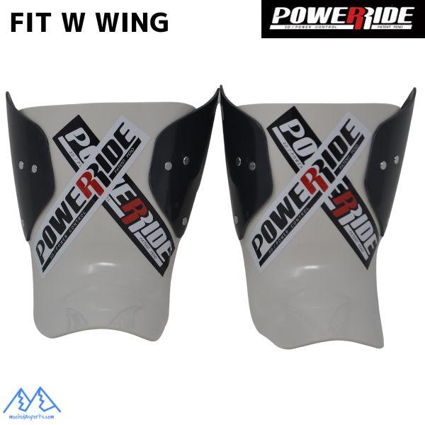 【2個セット】パワーライドウイングとパワーライドフィット パワーライド フィット ダブルウイング POWER RIDE FIT W WING