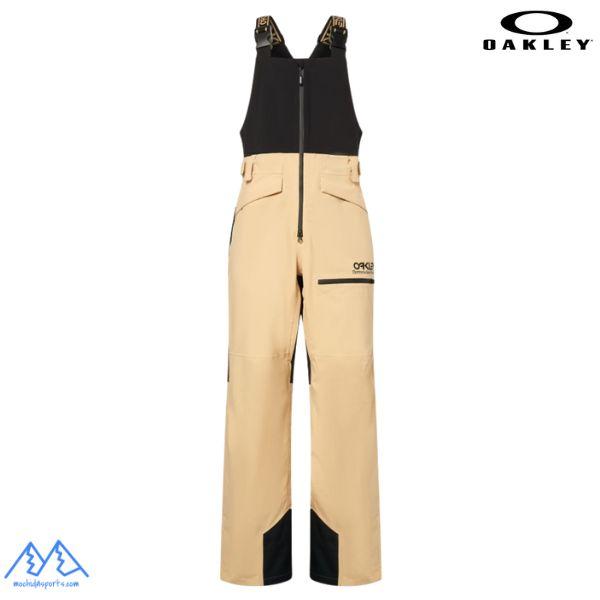 オークリー スキーパンツ シェルパンツ ブラック ベージュ OAKLEY TNP Shell BIB HUMUS FOA400939 31R | OAKLEY