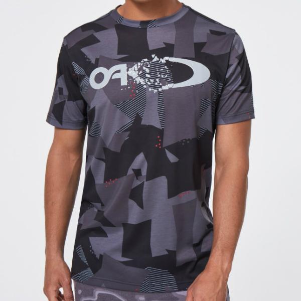 オークリー Tシャツ ブラックプリント OAKLEY QD SS TEE GRAPHIC 10.7 BLACK PRINT  FOA401589-00G｜msp-net｜03